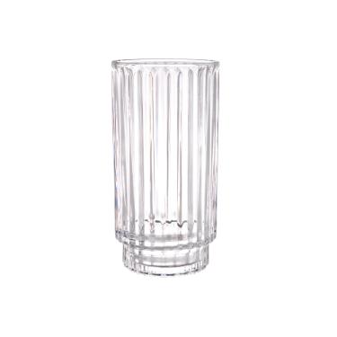 Vaso em cristal ecol�gico L'Hermitage D�rica 27,5cm incolor