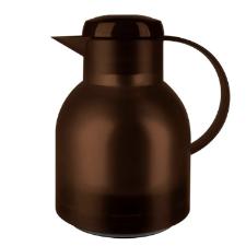 Garrafa T�rmica 1 Litro Quick Press Samba Emsa Marrom