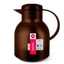 Garrafa T�rmica 1 Litro Quick Press Samba Emsa Marrom