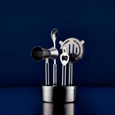 Jogo para bar em inox Maxwell & Williams Sterling 5 pe�as