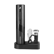 Kit saca-rolhas para vinho 4 Pe�as em A�o Inox Maxwell & Williams Preto