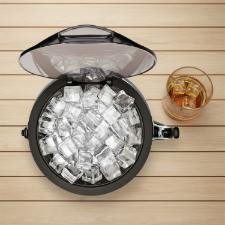 Balde para Gelo OXO Steel com Pin�a em A�o Inox 3,7 Litros: Design Ergon�mico e Alta Efici�ncia T�rmica
