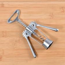 Saca-rolhas em zinco com design ergon�mico Kenya 18cm