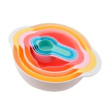 Jogo de tigelas medidoras em pl�stico Kenya 8 pe�as