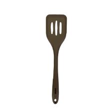Esp�tula vazada em silicone para altas temperaturas Kenya 29,5cm cinza
