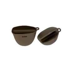 Jogo de luvas de silicone Kenya 2 pe�as 11x8cm cinza