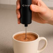 Mixer misturador port�til a pilha Kenya 21cm preto