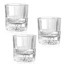 Jogo de copos baixos em vidro Kenya Chess 6 copos 300ml