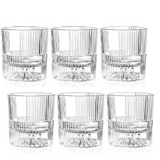 Jogo de copos baixos em vidro Kenya Chess 6 copos 300ml