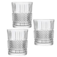 Jogo de copos baixos em vidro Kenya Fire 6 copos 300ml