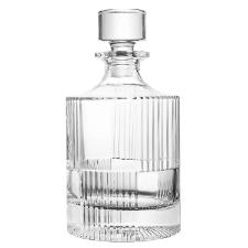 Decanter garrafa em vidro para whisky texturizado Kenya Chess 1 Litro