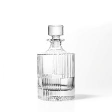 Decanter garrafa em vidro para whisky texturizado Kenya Chess 1 Litro