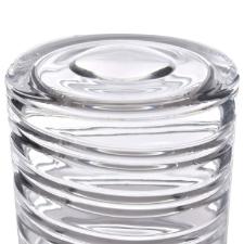 Copo para whisky em vidro com base de bambu Kenya 300ml