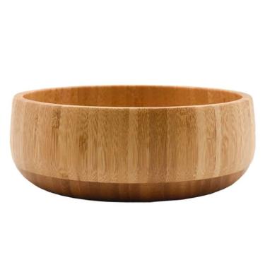 Saladeira em bambu com acabamento natural Kenya 10,3x25,8cm