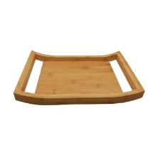 Bandeja com al�a em bambu com toque r�stico Kenya 35x24,5x5cm
