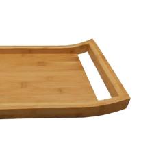 Bandeja com al�a em bambu com toque r�stico Kenya 35x24,5x5cm