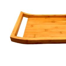 Bandeja com al�a em bambu com toque r�stico Kenya 45x35x5cm