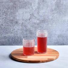 Copo baixo em acr�lico alto relevo Kenya Diamond 400ml