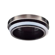 Pote Redondo de Vidro com Tampa de Inox 400ml Kenya