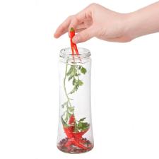 Infusor de ervas estilo galheteiro em vidro Kenya 550ml