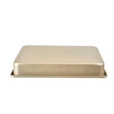 Forma retangular funda em a�o carbono Kenya 24,5x34,8cm