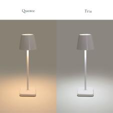 Lumin�ria de mesa t�til regul�vel Copa&Cia Ross 37,5cm branca