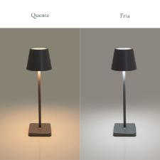 Lumin�ria de mesa t�til regul�vel Copa&Cia Ross 37,5cm cinza