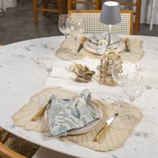 Lumin�ria de mesa t�til regul�vel Copa&Cia Ross 37,5cm cinza