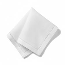 Jogo 4 Guardanapos em Tecido Copa&Cia Desiree Branco 45x45cm Eleg�ncia Cl�ssica Mesa