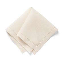 Jogo de 4 Guardanapos de Tecido Copa&Cia Tekapo Off-White 45x45cm