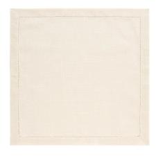 Jogo de 4 Guardanapos de Tecido Copa&Cia Tekapo Off-White 45x45cm