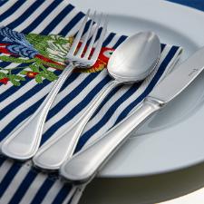 Faqueiro em Prata Saint James Four Seasons 48 Pe�as: Eleg�ncia Vers�til para 6 Pessoas