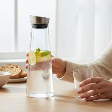 Garrafa em Vidro com Tampa Inox Fracalanza Annecy 1,7 Litro: Sofistica��o e Praticidade para Servir