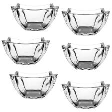 Jogo de bowl para sobremesa em cristal L'Hermitage Noble 6 pe�as: Brilho e eleg�ncia em cada por��o