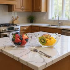 Jogo de bowl para sobremesa em cristal L'Hermitage Noble 6 pe�as: Brilho e eleg�ncia em cada por��o