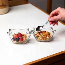 Jogo de bowl para sobremesa em cristal L'Hermitage Noble 6 pe�as: Brilho e eleg�ncia em cada por��o