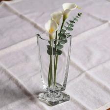 Vaso em cristal com p� L'Hermitage Noble 36,4cm: Impon�ncia e brilho para sua decora��o