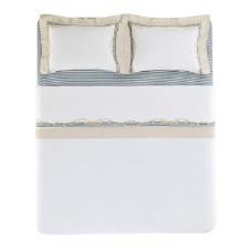 Jogo de Cama Queen Trussardi Galizzi Cetim 300 Fios 100% Algod�o Eg�pcio para Proporcionar uma Experi�ncia de Luxo e Arte