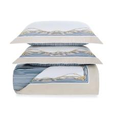 Colcha com porta-travesseiro Casal Trussardi Galizzi Cetim 300 Fios 100% Algod�o Eg�pcio para Proporcionar uma Experi�ncia de Luxo e Arte