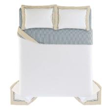 Colcha com porta-travesseiro Casal Trussardi Galizzi Cetim 300 Fios 100% Algod�o Eg�pcio para Proporcionar uma Experi�ncia de Luxo e Arte