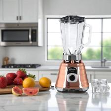 Liquidificador copo vidro Oster New Osterizer cobre 1,25 litro 220v 1000w: Pot�ncia e eleg�ncia para sua cozinha