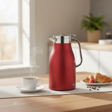Garrafa T�rmica Alfi Skyline 1 Litro Vermelha Mediterr�neo: Eleg�ncia e Tecnologia Alem�