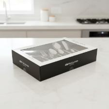 Faqueiro Fracalanza Catena 75 Pe�as em A�o Inox Design Moderno e Acabamento Premium