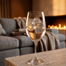 Jogo de 2 ta�as para �gua em cristal Bohemia Gastro 580ml: Requinte e Cristal Tcheco Original