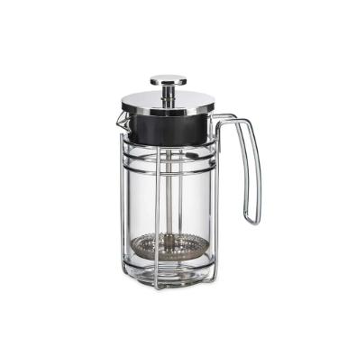 Cafeteira Francesa Vidro A�o Inox Oxford 350 Ml: Caf� Encorpado