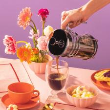 Cafeteira Francesa Vidro A�o Inox Oxford 1 L : Caf� Encorpado