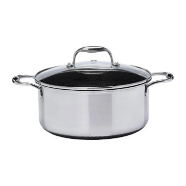 Ca�arola em A�o Inox 24cm com Tampa Oxford CookingPro Hive