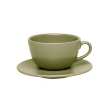 Jogo de Jantar Ch� 30 Pe�as Cer�mica Oxford Unni Oliva: Monocrom�tico