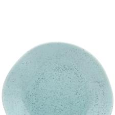 Jogo de 6 Pratos Rasos Oxford Ryo Blue Bay Azul Claro 27,5cm Porcelana