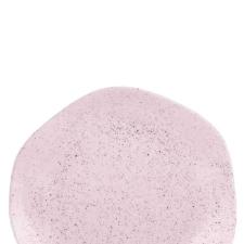 Jogo de 6 Pratos Sobremesa Oxford Ryo Pink Sand Rosa Claro 21,5cm Porcelana